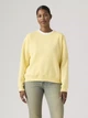 Свитшот на флисе женский Levi`s 104408161 L Желтый (1160929617) - изображение 1