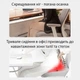 Ортопедическая подушка от геморроя для сидения с отверстием в машину черная (1003) - изображение 4