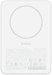 Powerbank Belkin 10000 mAh, 20W PD/Qi2 7.5W, Slim Magnetic White (BPD015HQWH) - obraz 1