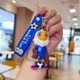 Брелок FIFA World Cup 2026 Чемпіонат світу з футболу USA Mascot Орел-футболіст синій силіконовий (7.5 см) - зображення 2