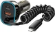 Ładowarka samochodowa Bwoo CC96L 30W PD 1x USB-C 1x USB port with lightning cable Gray (6933654815406) - obraz 2