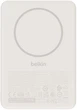 Powerbank Belkin 10000 mAh, 20W/Qi2 7.5W, Slim Magnetic Ring Sand (BPD017HQSA) - obraz 1