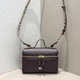 Женская сумка кроcс боди Burberry Bloomsbury Vanity коричневого цвета артикул 87601 - изображение 1