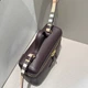 Женская сумка кроcс боди Burberry Bloomsbury Vanity коричневого цвета артикул 87601 - изображение 4