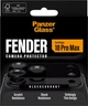 Szkło hartowane Panzer Glass Fender Camera Lens Protector Apple iPhone 18 Pro Max Black Currant (PG98897) - obraz 6