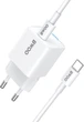 Ładowarka sieciowa Bwoo CDA211 C-C GaN PD 30W Wall Charger 1x USB-C port with 60W cable USB-C 2A White (6933654814997) - obraz 3