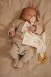 Uchwyt na smoczek Little Dutch Newborn Naturals z zawieszką do smoczka i gryzakiem (8713291884281) - obraz 9