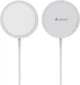 Ładowarka bezprzewodowa Devia EA239 Wireless Charger Smart Magnetic 15W White (6938595358951) - obraz 3