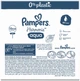 Zestaw chusteczek nawilżanych Pampers Harmonie Aqua Baby Wipes 15x48 szt (8006540510247) - obraz 3