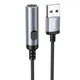 Портативный прикуриватель Hoco UA30 USB 30 см черный - изображение 3