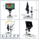 Цифровой микроскоп GAOSUO G1200HD 12Мп 7" LCD подсветка увеличение до 1200X металлический - изображение 13