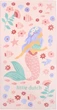 Ręcznik dziecięcy Little Dutch Dreamy Mermaid 60x120 cm (8721321872368) - obraz 1