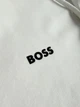 Весняно-осінньо-літній Костюм Boss, молочний, чоловічий, зіп худі-штани лампас, розмір M - зображення 4