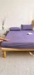 Простынь на резинке 180х200х25 с наволочками 50х70см из муслина Colorful Home Фиолетовый - изображение 3