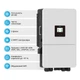 Гібридний трифазний інвертор 20kW Deye SUN-20K-SG05LP3-EU-SM2 3Ф (42-00181) - зображення 1