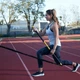 Еластичний амортизатор для тренажера TRX Rip Trainer з латексу та сталевим карабіном , Heavy 11 кг ( TRXRIP-HVCORDA ) - изображение 4