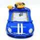 Детский автотренажер с рулём и подвижной дорогой RJS SJ703AB-1 синий, электронный симулятор вождения (свет, музыка) - изображение 2