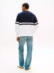 Чоловіче худі Tommy Logo Colorblock з бавовни з логотипом Tommy, розмір L (оверсайз) - изображение 4