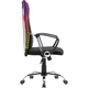 Крісло ігрове Defender Totem поліуретан 50мм,сітка, RGB, Black (64335) - зображення 3