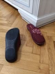 Кімнатні тапочки Белста жіночі закриті бордові текстильні з вишивкою розмір 36 - зображення 5