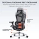 Офисное кресло Sihoo DORO C300L Mesh Black (DORO-C300L-A3-101) - изображение 9