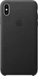 Etui Apple Leather Case do Apple iPhone Xs Max Black (MRWT2) - obraz 1