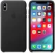Etui Apple Leather Case do Apple iPhone Xs Max Black (MRWT2) - obraz 4