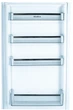 Встраиваемый двухкамерный холодильник Interline RDS 570 MOZ NA+ (177 см, 251 л, Less Frost, Maxi Fresh Zone, 38 дБ) - изображение 5