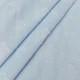 Креп-шифон стрейч жакардовий з квітковим візерунком блакитний - зображення 1