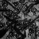 Гіпюр стрейч квітковий з ажурною кромкою чорний - зображення 8