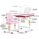 Комплект меблів Evo-kids (стіл+стілець+полиця+лампа) BD-23 PN - изображение 2