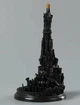 Колекційна фігурка Око Саурона The Lord of the Rings Володар Перснів 18 см висота деталізована модель Темна Вежа Барад-дур з вогненним оком для шанувальників темного фентезі та творчості Толкіна ПВХ ABS статуетка декор для інтер’єру - зображення 4