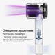 Професійний фен LaKuun LK09 Hair Dryer 1900 Вт, Сертифікація CE, Очищення зворотним потоком повітря, 3 рівні швидкості, 4 температурні, 24-місячна гарантія, Білий - зображення 10