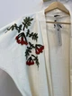 Женское кимоно длинное свободного кроя с поясом Горбина Modna KAZKA MKSH2840/1 - 52/54, Айворі - изображение 3