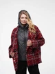 Женское демисезонное полупальто oversize со съемным жилетом ALBERTO BINI MKALB201-90 - 44/46, Червоний - изображение 8
