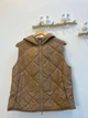 Жіноче демісезонне півпальто oversize зі знімним жилетом ALBERTO BINI MKALB201-90/3-4-10 - 40/42, Карамельний - зображення 3