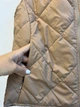 Жіноче демісезонне півпальто oversize зі знімним жилетом ALBERTO BINI MKALB201-90/3-4-10 - 40/42, Карамельний - зображення 4