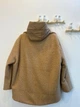 Жіноче демісезонне півпальто oversize зі знімним жилетом ALBERTO BINI MKALB201-90/3-4-10 - 40/42, Карамельний - зображення 8