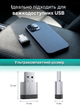 Адаптер CarPlay Android для авто беспроводной CarPlay USB Android Auto Ottocast Mini Nova компактный Bluetooth Wi-Fi Plug and Play для музыки, подключения iPhone без кабеля, смарт мини-переходник на Type-C для магнитолы + салфетка в комплекте - изображение 2