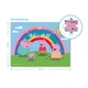 Детский пазл "Peppa Pig: Игра в лужах" DoDo Toys 200303, 30 элементов - изображение 3