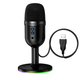 Микрофон Hoco L25 Bright USB настольный для записи голоса стриминга видеоконференций и подкастов - изображение 1