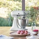 Кухонная машина KitchenAid Artisan 4,3 л 5KSM95PSEMC с откидным блоком цвет хром - изображение 4