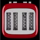 Тостер KitchenAid 5KMT4109EER на 4 слоти червоний - зображення 4