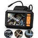 Промышленный эндоскоп P410 1080P HD 2 м с LCD-дисплеем, LED-подсветкой и защитой IP67 – инспекционная камера для авто, труб и труднодоступных мест. - изображение 1