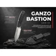 Ніж фіксований мисливський Ganzo Bastion G808 (12.5 см) 8Cr14 / ABS сірий з чохлом - зображення 4