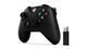 Microsoft Xbox One S Black Wireless Controller + Adapter for Windows - зображення 2