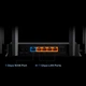 Беспроводной маршрутизатор TP-Link Archer BE220 Wi-Fi 7 BE3600 2.4/5 GHz 4xGbE 4 антенны Black - изображение 7