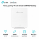 Точка доступа TP-Link Omada EAP610GP-Desktop Wi-Fi 6 AX1800 2.4/5 GHz 3xGbE 1xGPON 1xFXS 1xPoE 4 антенны White - изображение 1