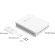 Точка доступа TP-Link Omada EAP610GP-Desktop Wi-Fi 6 AX1800 2.4/5 GHz 3xGbE 1xGPON 1xFXS 1xPoE 4 антенны White - изображение 7