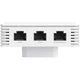 Точка доступа TP-Link Omada EAP725-Wall Wi-Fi 7 BE3600 2.4/5 GHz 2x2.5 GbE 1xGbE 1xPoE 4 антенны White - изображение 6